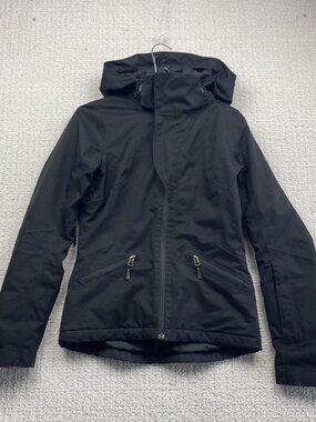 The North Face Lulela Jacket Women XS Black HyVent Insulated Puffer Winter Coat